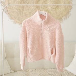 Pink Sherpa Jacket